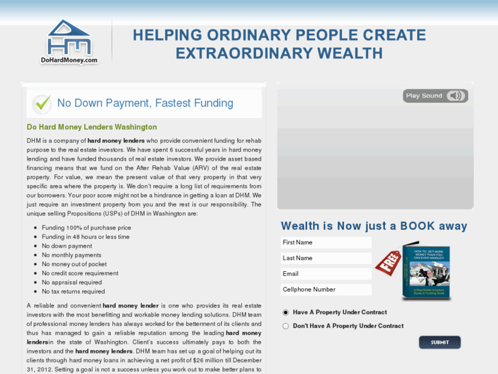 www.dohardmoneylenderswashington.com