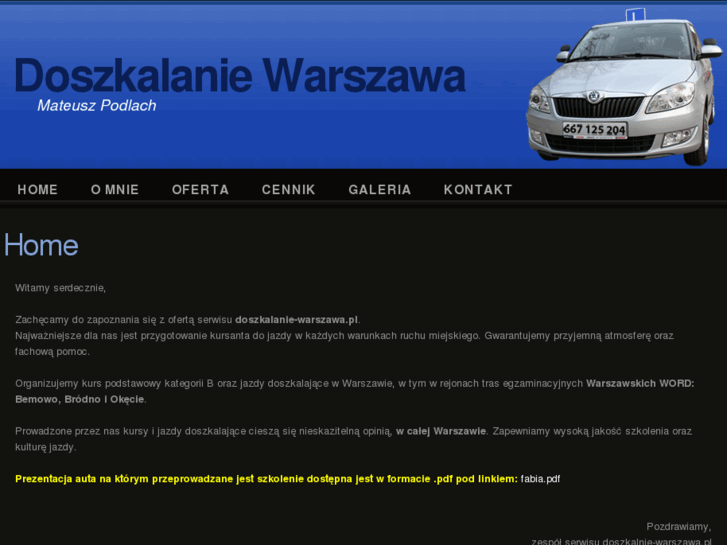 www.doszkalanie-warszawa.pl