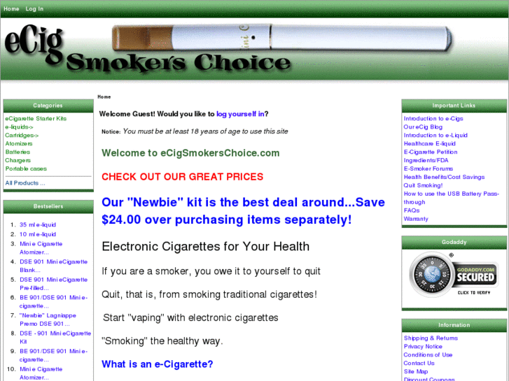 www.ecigsmokerschoice.com