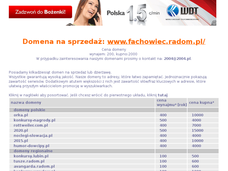 www.fachowiec.radom.pl