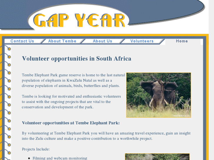 www.gap-year-south-africa.org