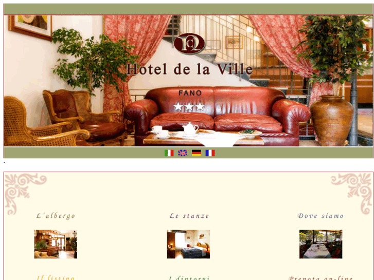 www.hoteldelavillefano.com