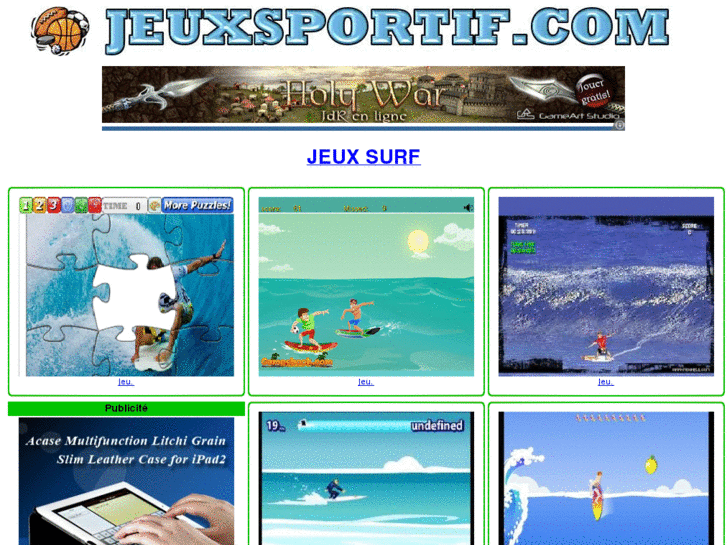 www.jeuxdesurf.com