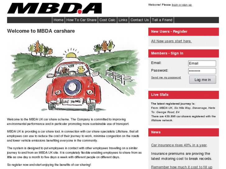 www.mbdacarshare.com