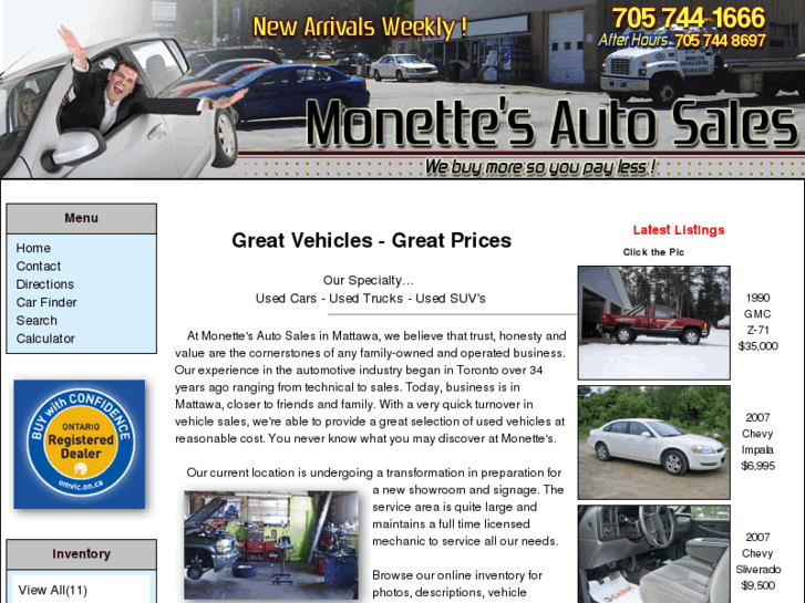 www.monettesautosales.com