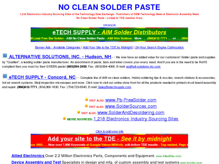 www.nocleansolderpaste.com