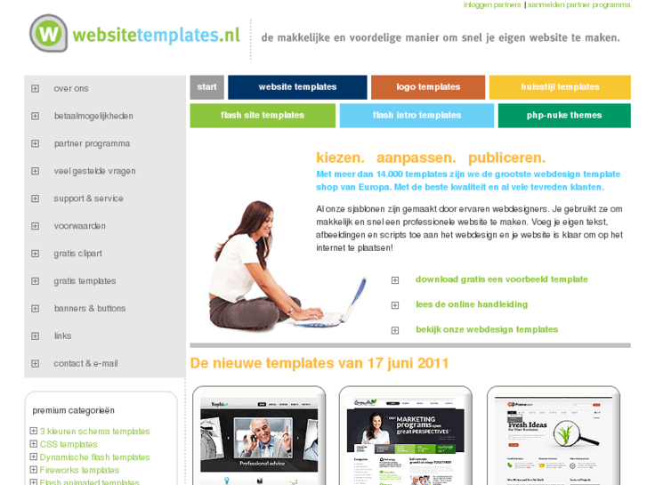 www.websitetemplates.nl