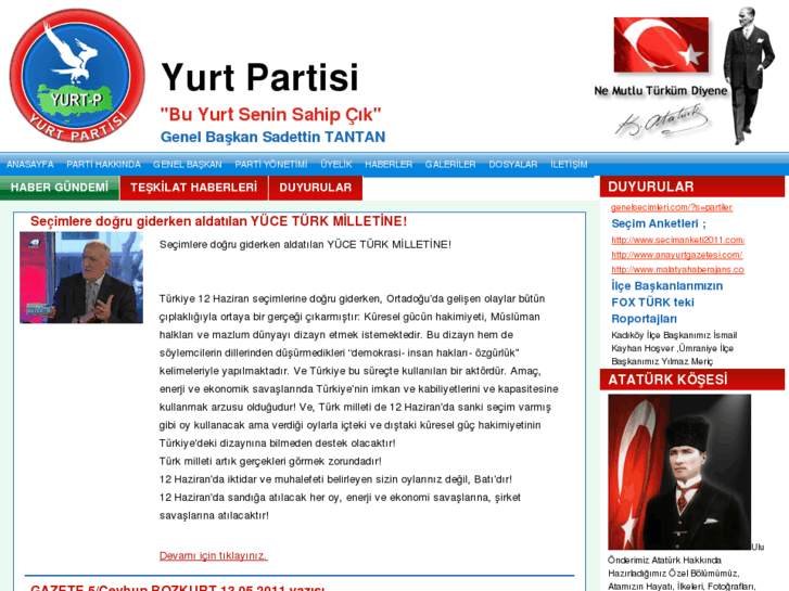 www.yurtpartisi.org.tr