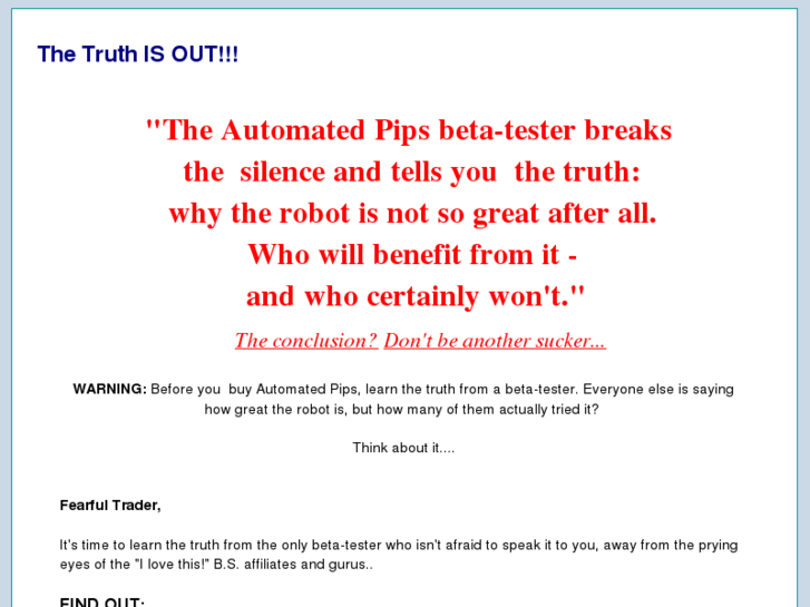 www.automatedpipsscam.com