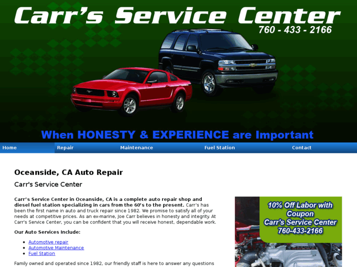 www.carrsservicecenter.com