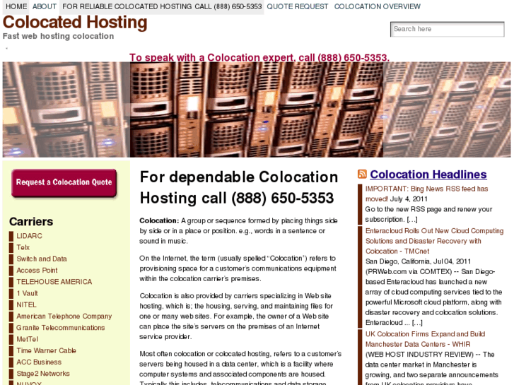 www.colocatedhosting.net