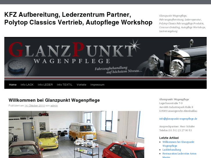 www.glanzpunkt-wagenpflege.de