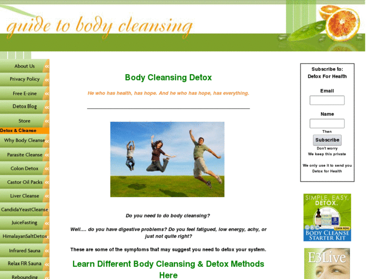 www.guidetobodycleansing.com