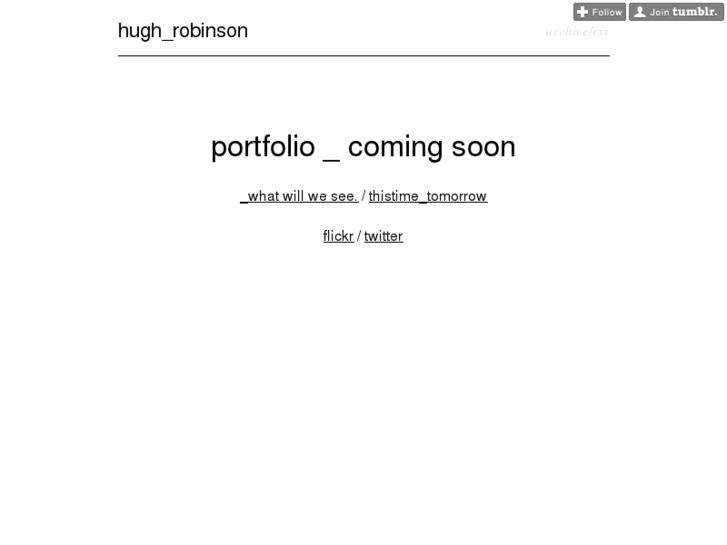 www.hughrobinson.org