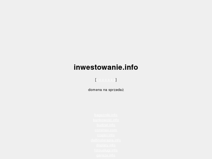 www.inwestowanie.info