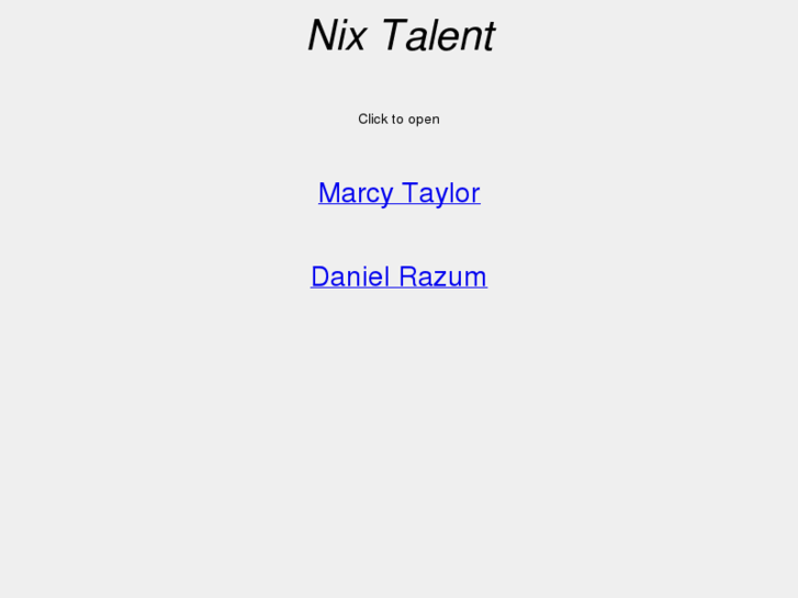 www.nixtalent.com