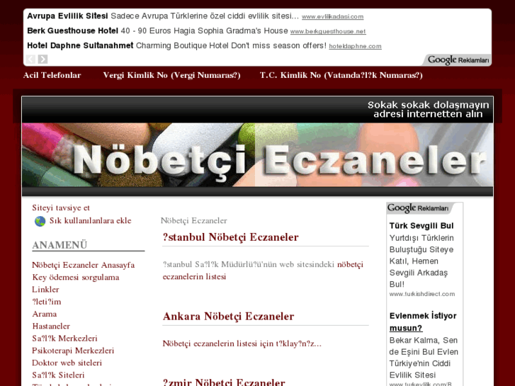www.nobetcieczaneler.com