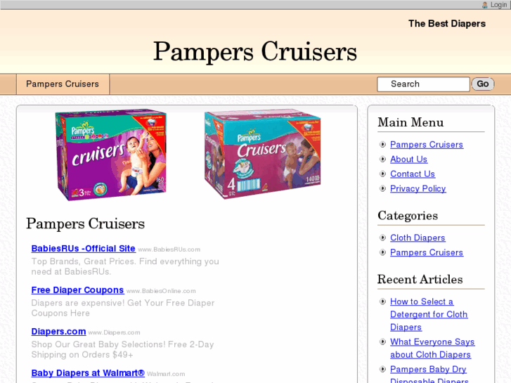 www.pamperscruisers.net