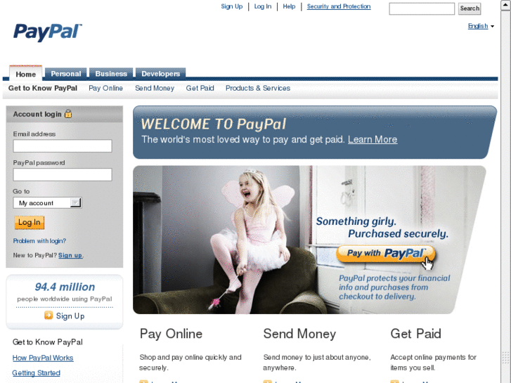 www.paypal-database.org