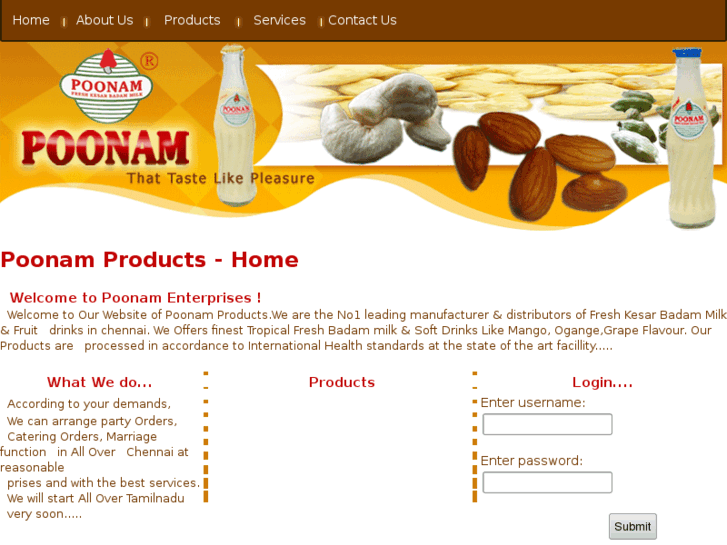 www.poonamproducts.com