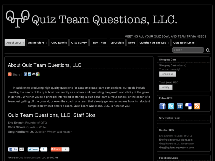 www.quizteamquestions.com