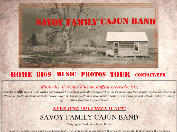 www.savoyfamilycajunband.com