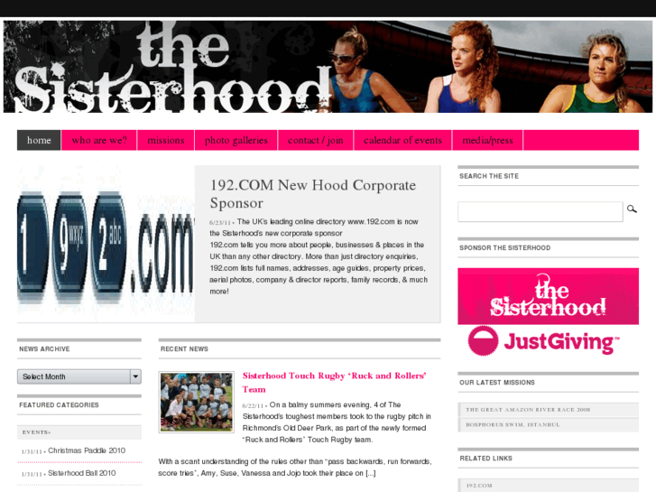 www.sisterhoodchallenge.com