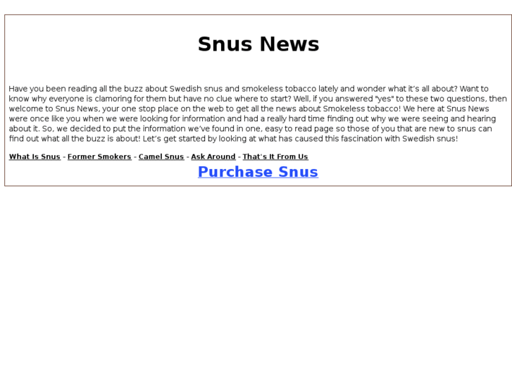 www.snus-news.com