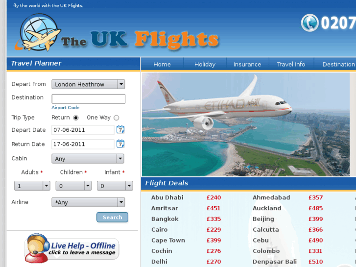 www.theukflights.com