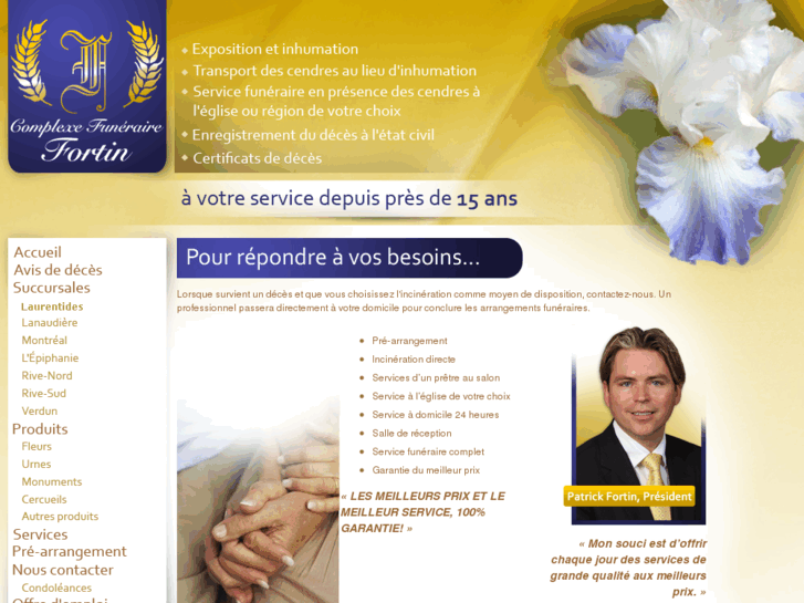www.complexefunerairefortin.ca