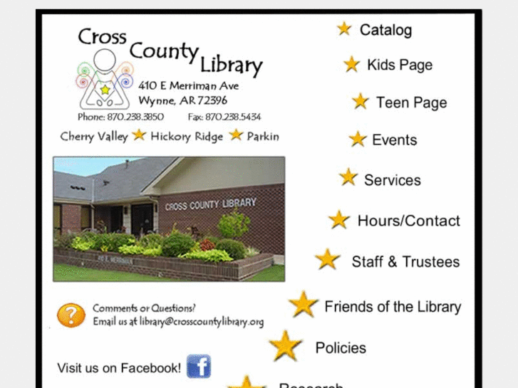 www.crosscountylibrary.com