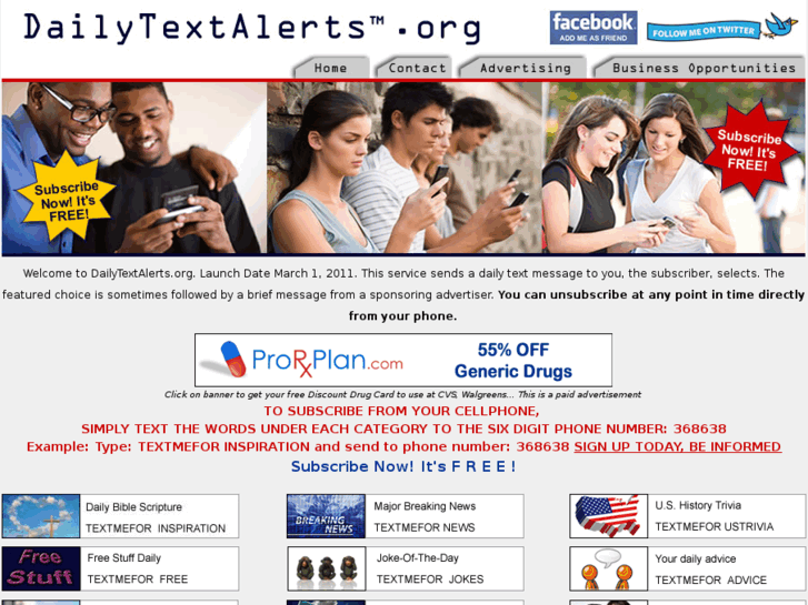 www.dailytextalerts.org