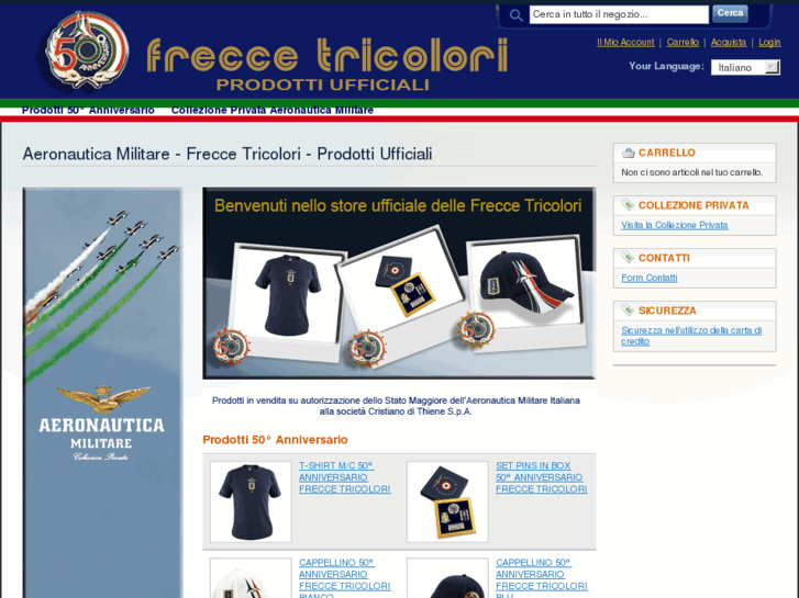 www.frecce-tricolori-store.it