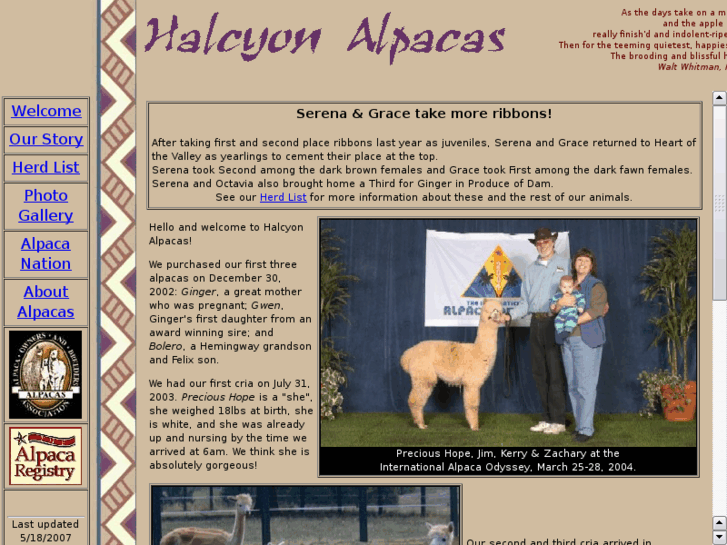 www.halcyonalpacas.com