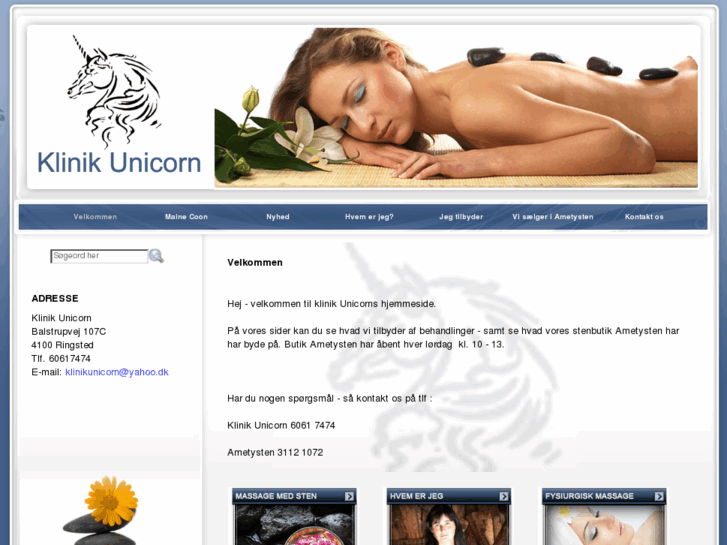 www.klinikunicorn.dk