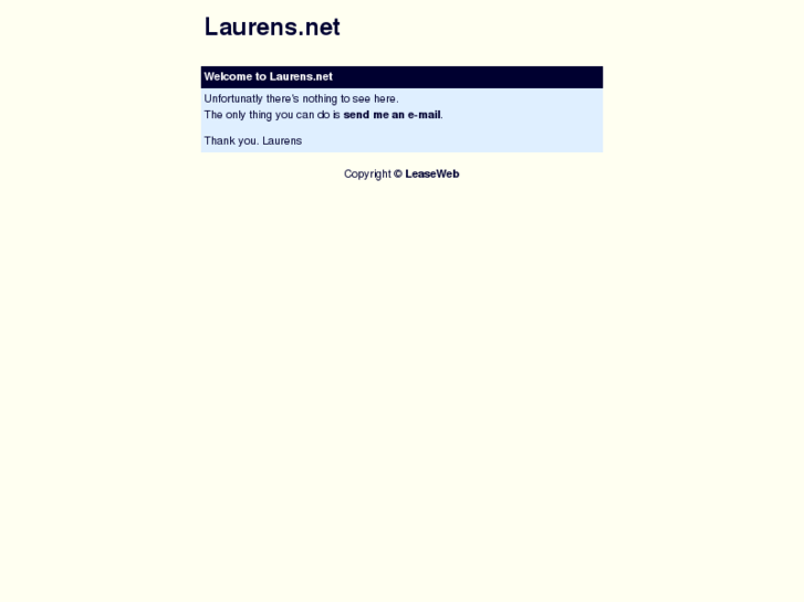www.laurens.net