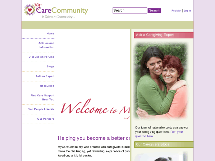 www.mycarecommunity.com