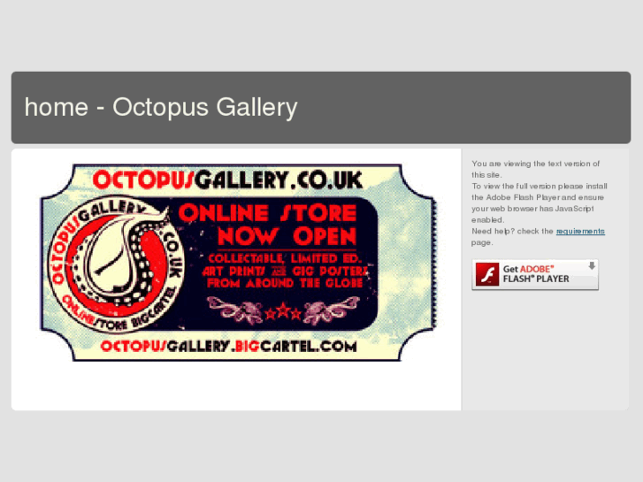 www.octopusgallery.co.uk