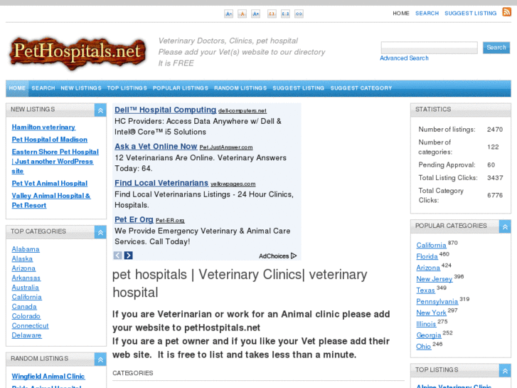www.pethospitals.net