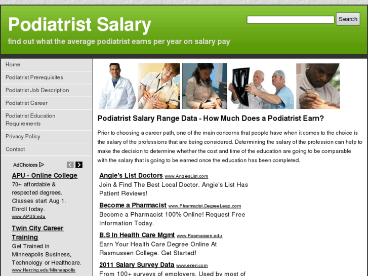 www.podiatristsalary.org