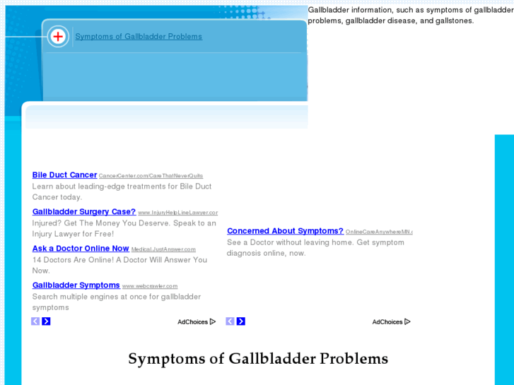 www.symptomsofgallbladderproblems.com