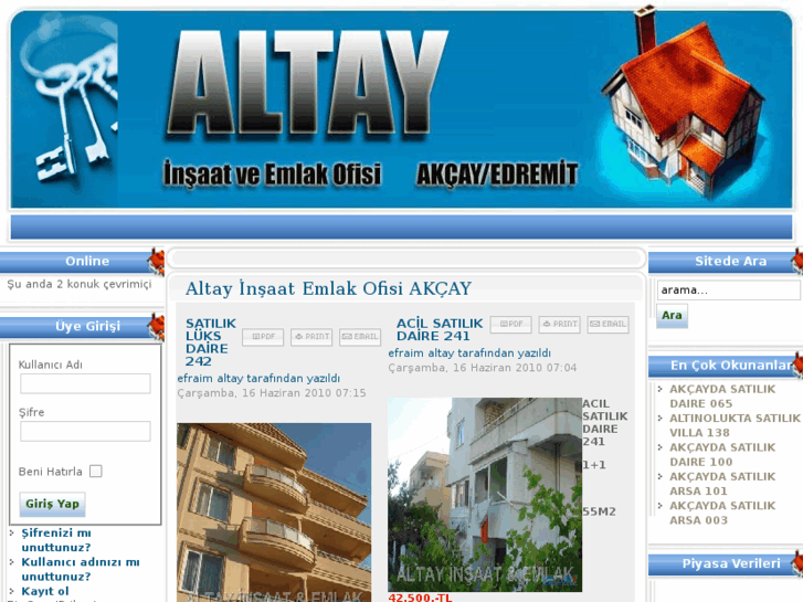 www.altayinsaatemlak.com