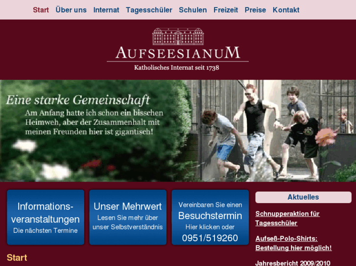 www.aufseesianum.de