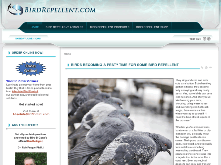 www.birdrepellent.com