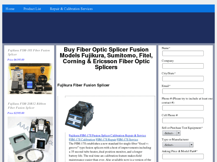 www.buyfiberopticsplicer.com