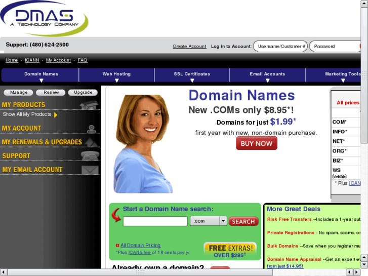 www.dmashosting.net