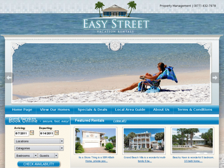 www.easystreetpetfriendlyvacationrentals.com