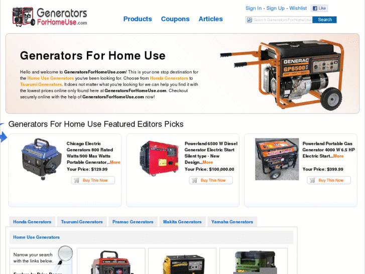 www.generatorsforhomeuse.com