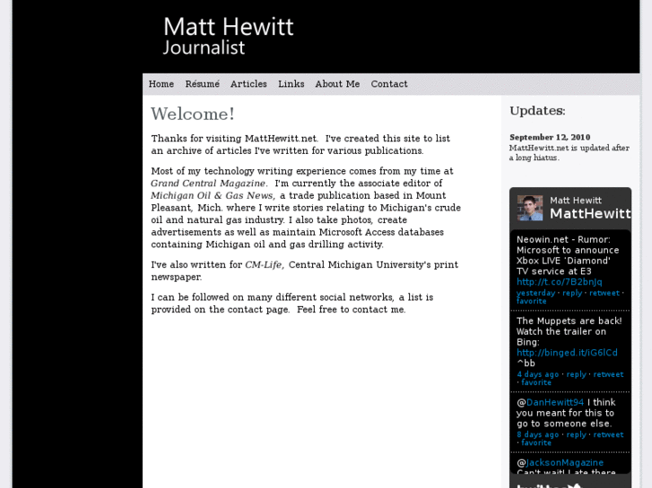www.matthewitt.net
