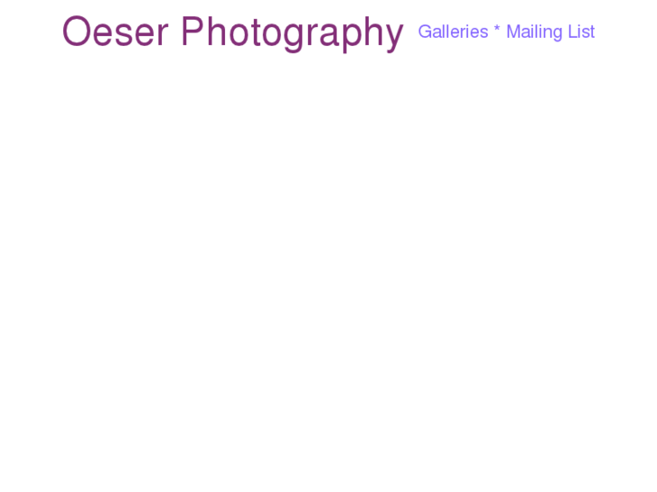 www.oeserphotography.com